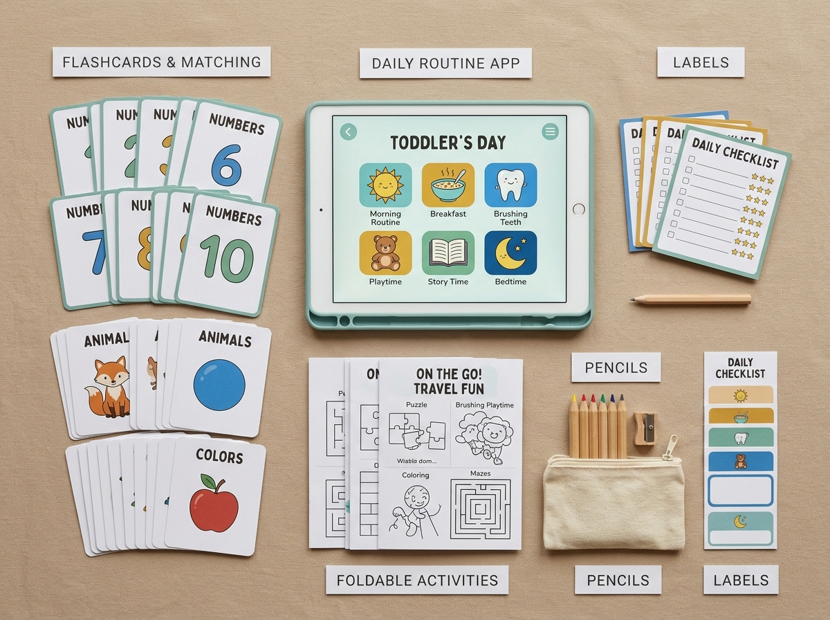 LumiKids Spaccato del Kit Completo: Carte, Routine e Pocket Pack